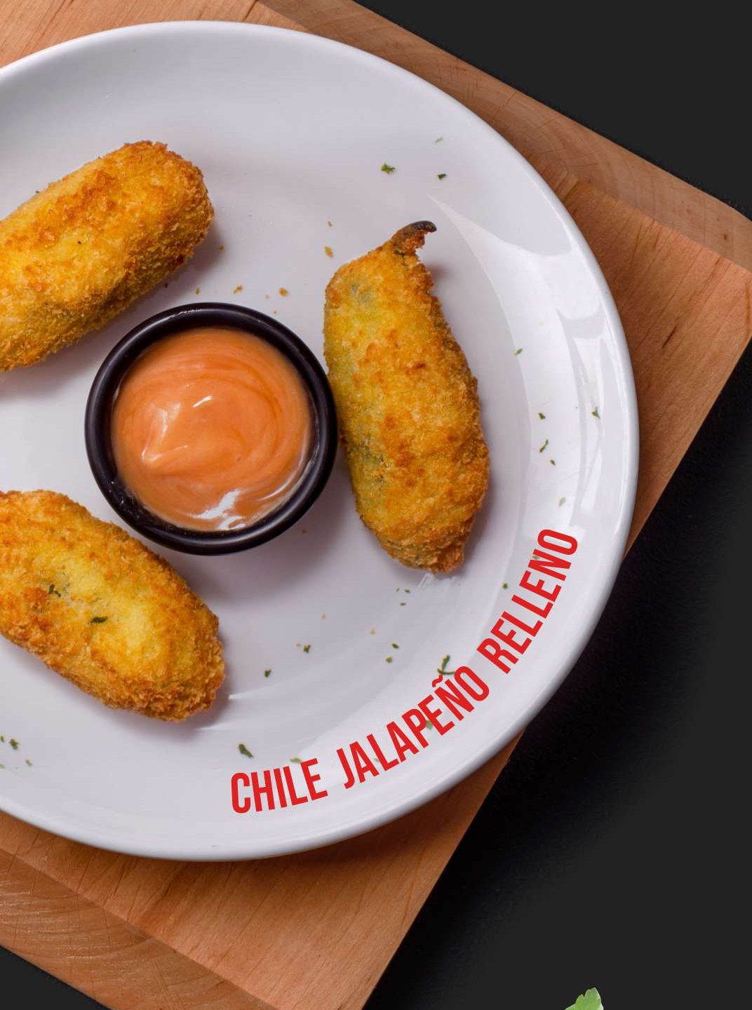 Chile jalapeño relleno